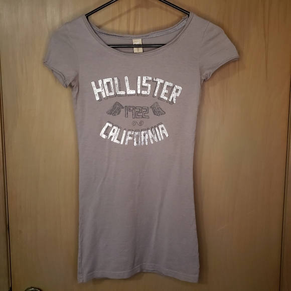 Hollister Gray Shirt - Picture 1 of 5